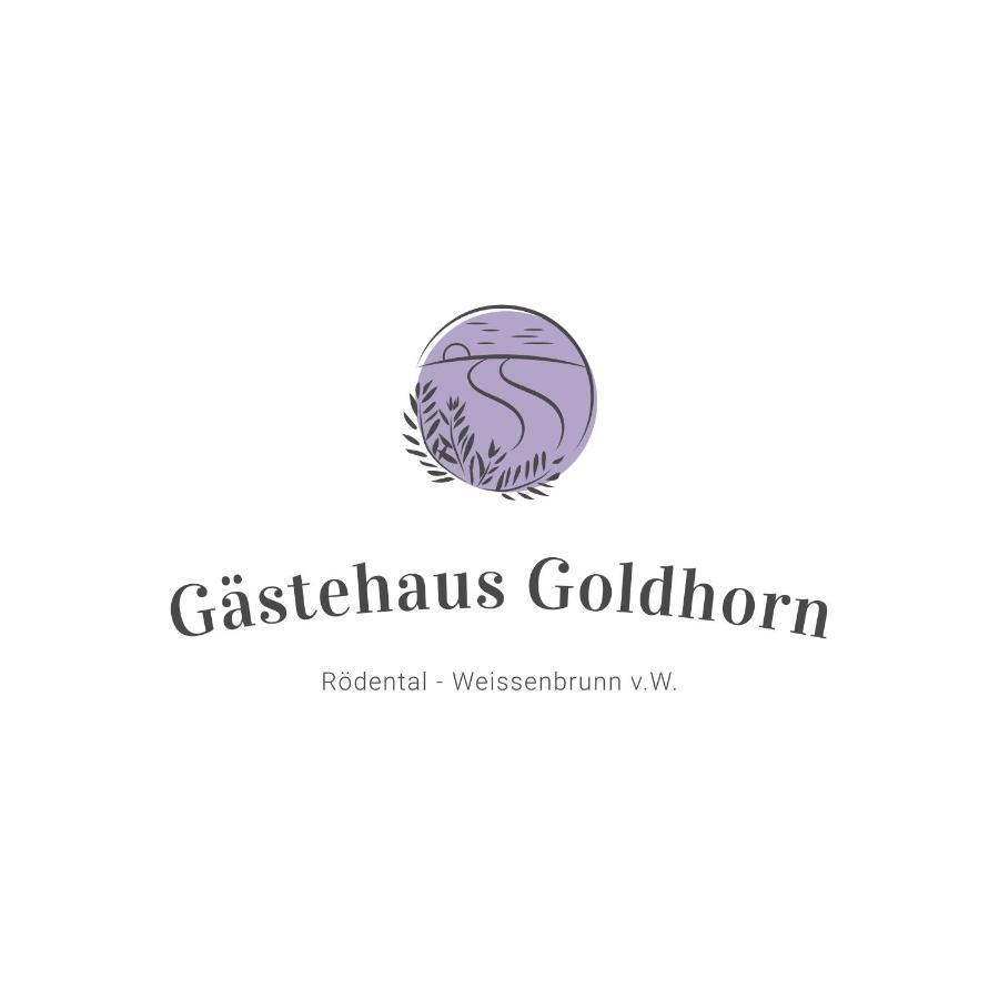 Gaestehaus Goldhorn Hotel Rödental Екстериор снимка